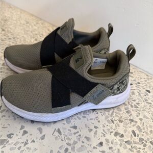 Zella Kids Camouflage and Black Sneakers